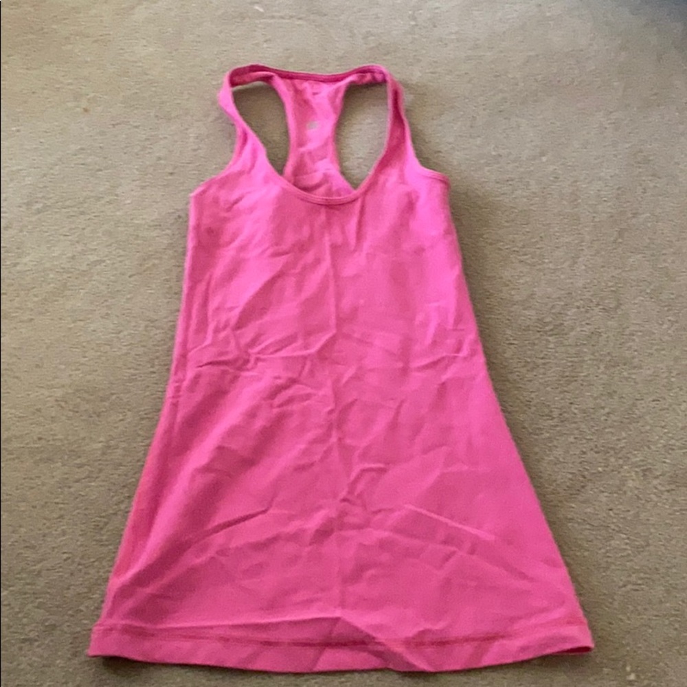 Lululemon Pink tanktop